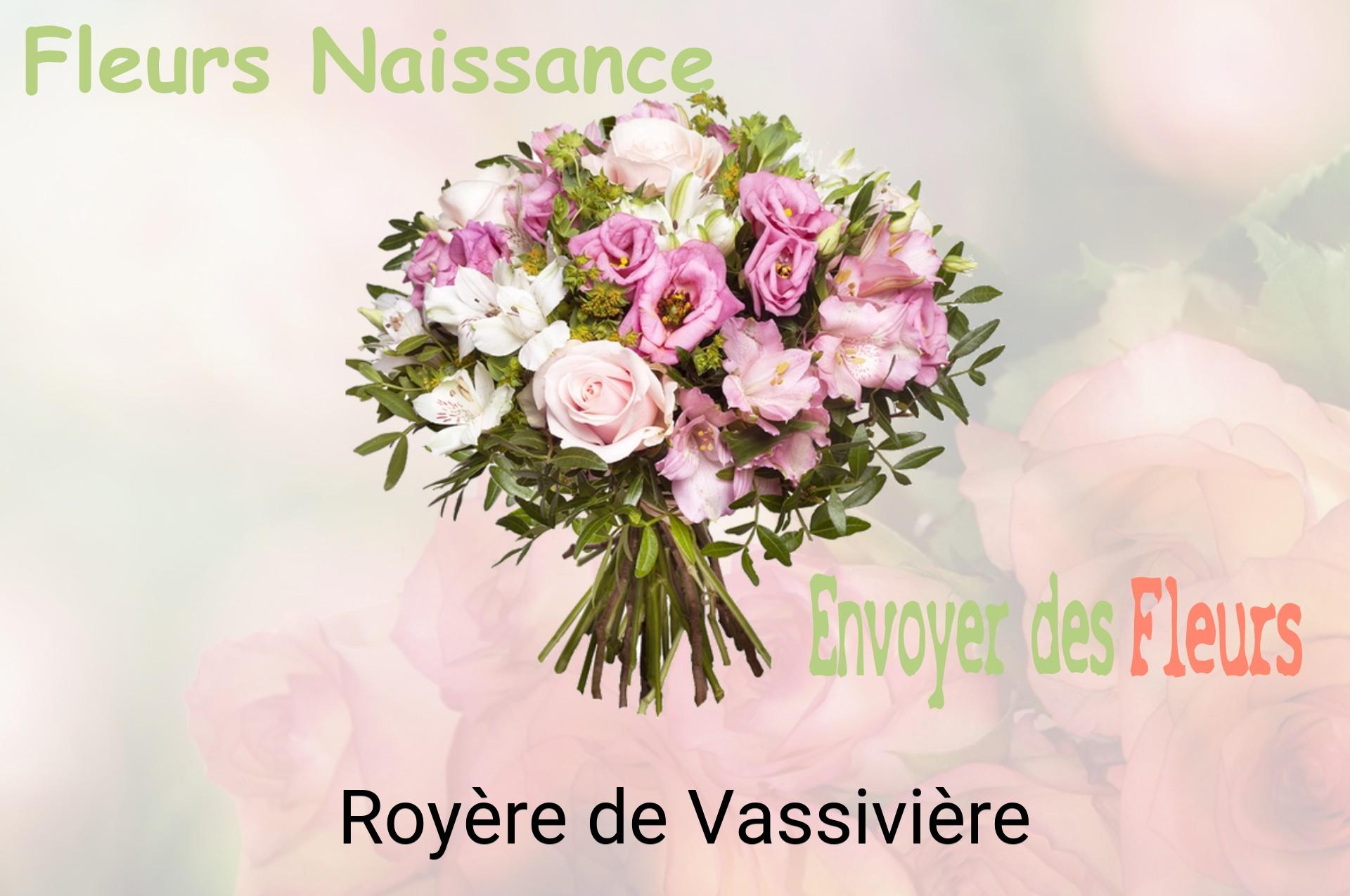 Bouquet de fleurs de naissance livré à Royère-de-Vassivière