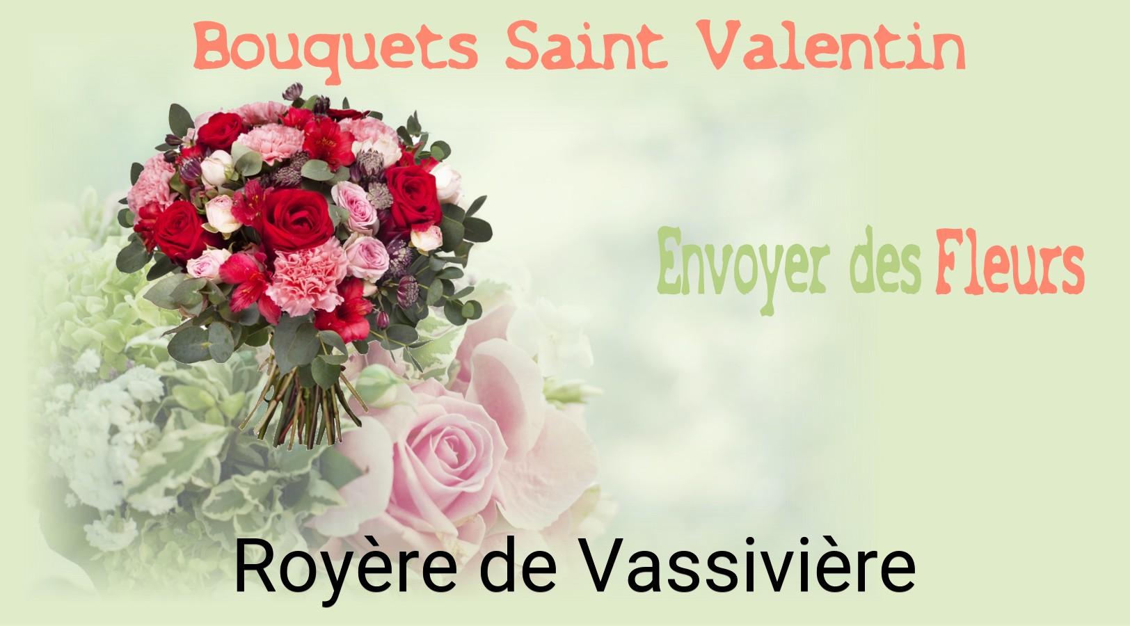 Roses de Saint-Valentin livrées à Royère-de-Vassivière